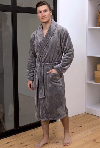 Халат мужской велсофт Assorty Libertine 1202-90058