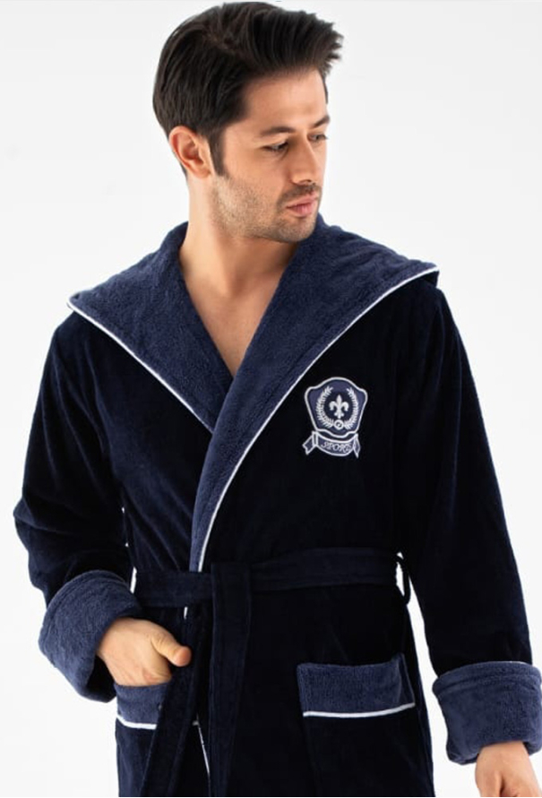 Халат мужской махровый Nusa 7160 фото