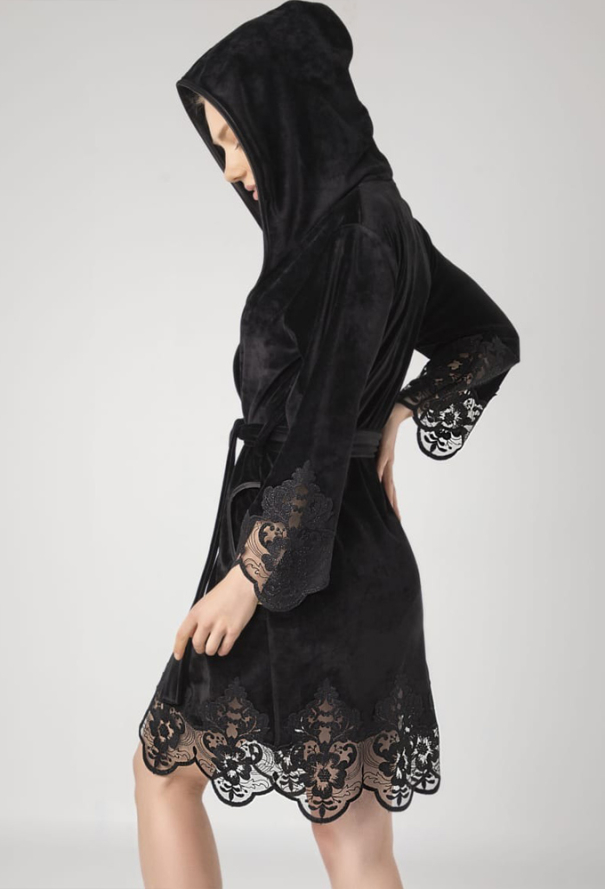 Халат женский велюровый Nusa 0415CH фото