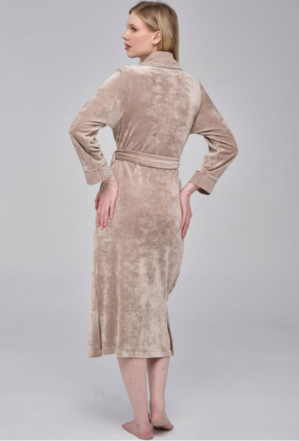 Халат жіночий велюровий Nusa 0563BZ фото