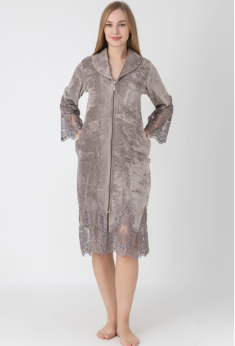 Халат жіночий велюровий Nusa 0587BZ