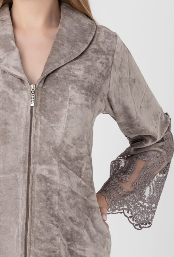 Халат жіночий велюровий Nusa 0587BZ фото