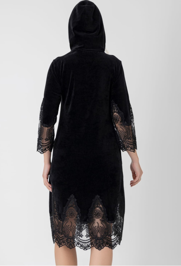 Халат жіночий велюровий Nusa 0589CH фото