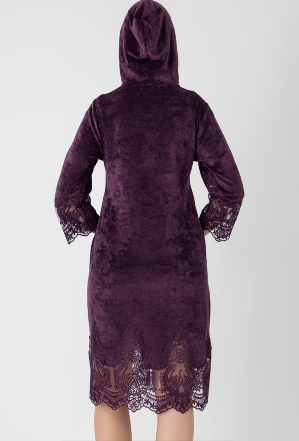 Халат жіночий велюровий Nusa 0589FL фото