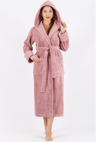 Халат жіночий махровий Nusa 3881PD