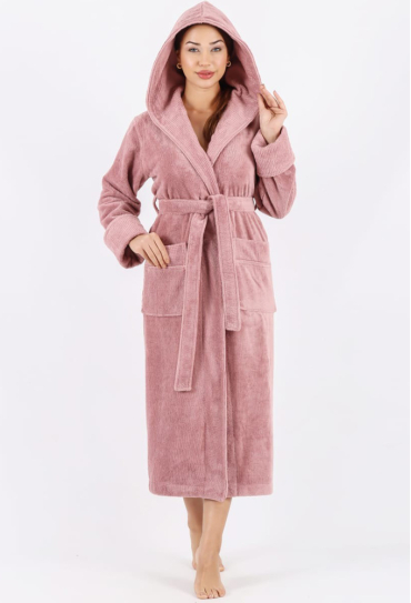 Халат женский махровый Nusa 3881PD