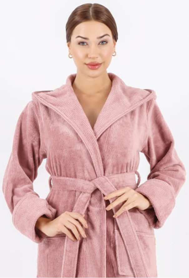 Халат жіночий махровий Nusa 3881PD фото