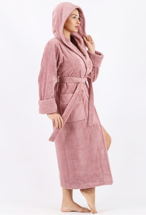 Халат жіночий махровий Nusa 3881PD фото