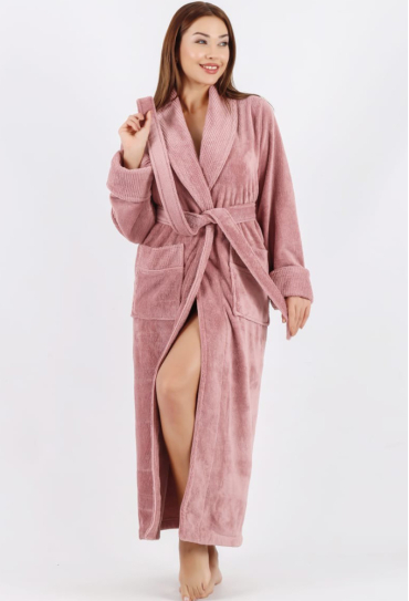 Халат женский махровый Nusa 3883PD