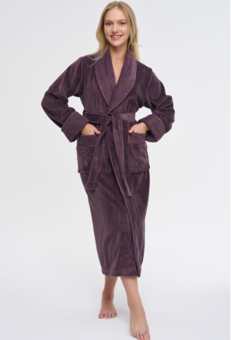 Халат жіночий махровий Nusa 3883FL