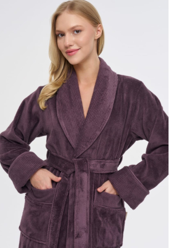 Халат жіночий махровий Nusa 3883FL
