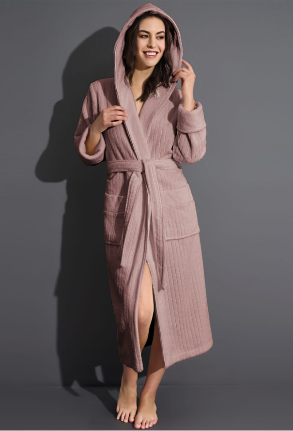 Халат жіночий махровий Nusa 4275PD фото