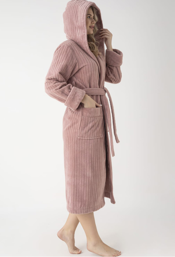 Халат жіночий махровий Nusa 4275PD фото