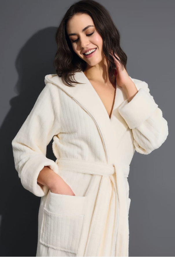 Халат жіночий махровий Nusa 4275E фото