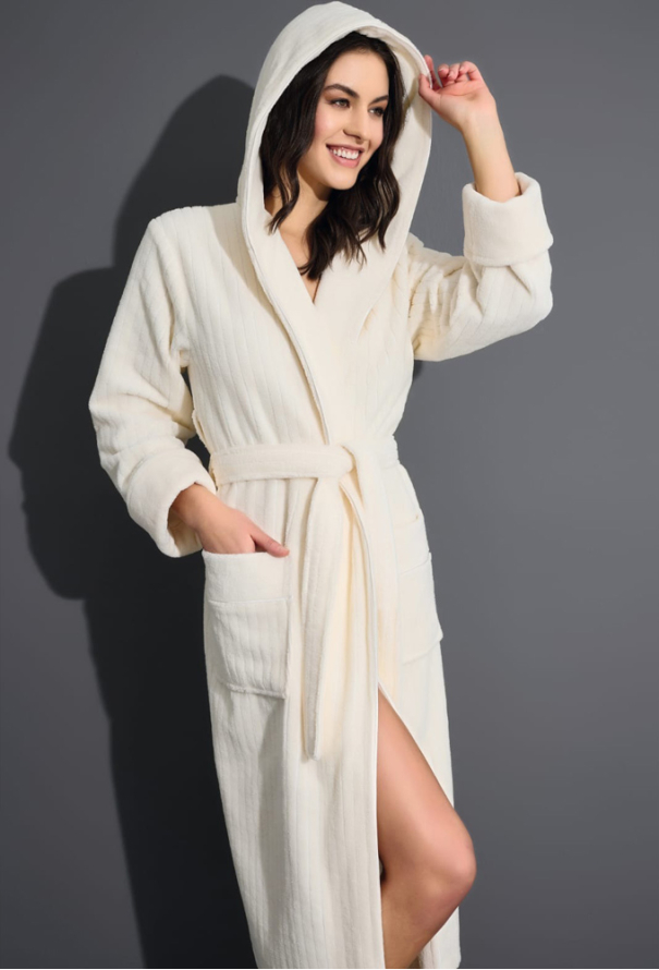 Халат жіночий махровий Nusa 4275E фото