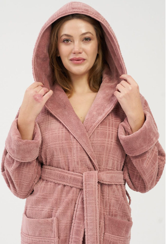 Халат жіночий махровий Nusa 4365PD