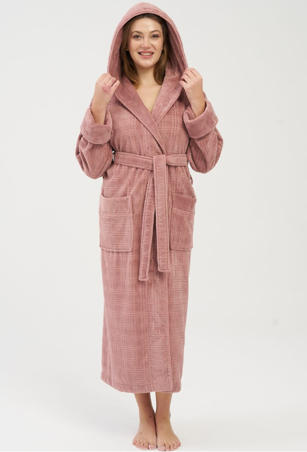 Халат жіночий махровий Nusa 4365PD фото