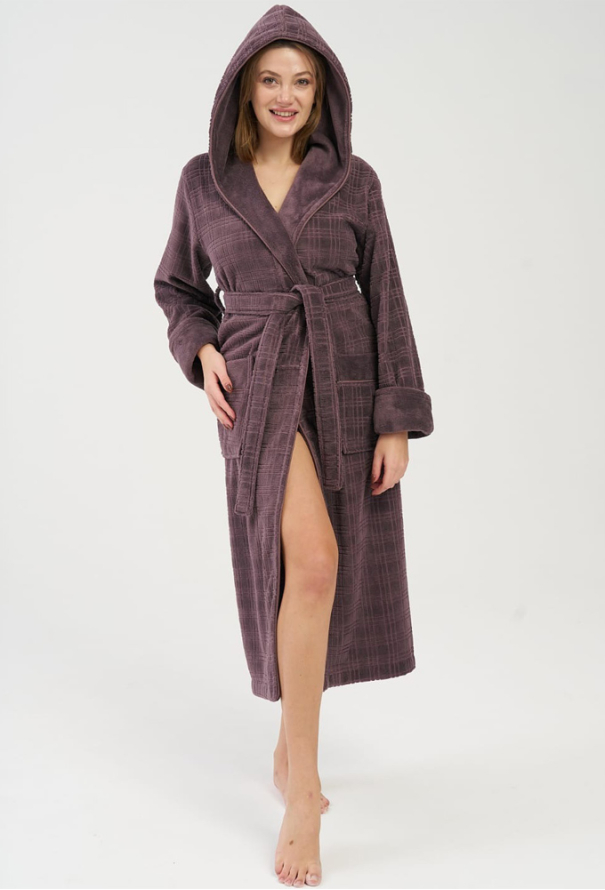 Халат жіночий махровий Nusa 4365FL фото