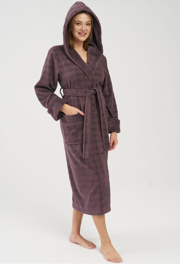 Халат жіночий махровий Nusa 4365FL фото