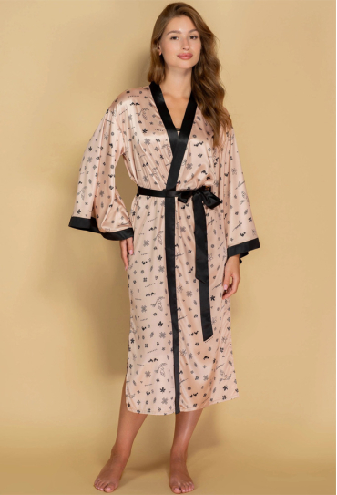 Халат жіночий шовковий Obrana 806-6784