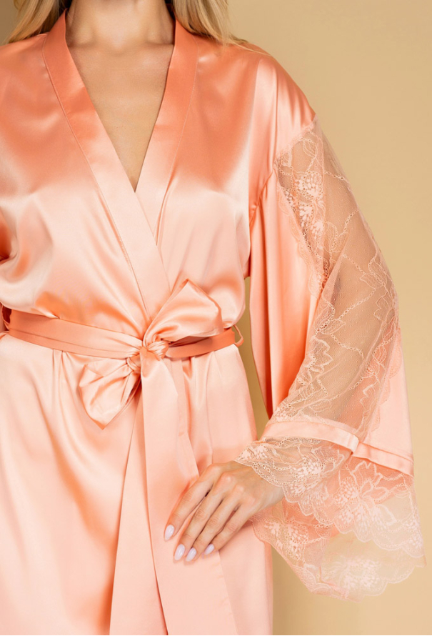 Халат женский шелковый Obrana 812-6778KR фото