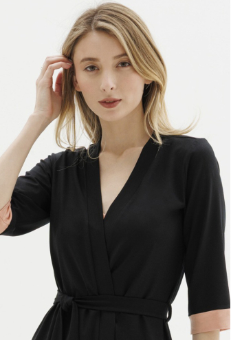 Халат женский вискоза Black Rose Roksana 1573-60049