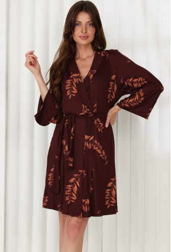 Халат женский вискоза Chocolate Evelings Roksana 1711-60101