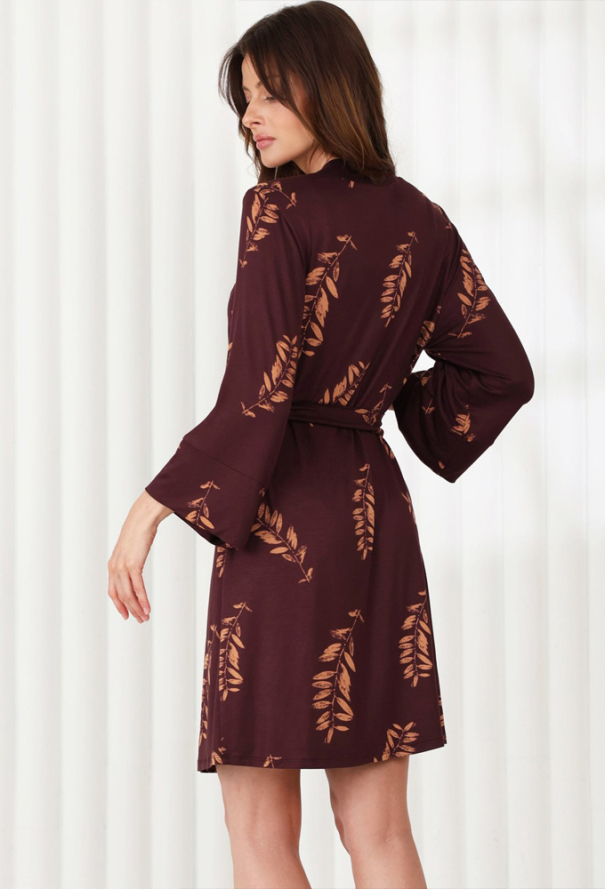 Халат женский вискоза Chocolate Evelings Roksana 1711-60101 фото
