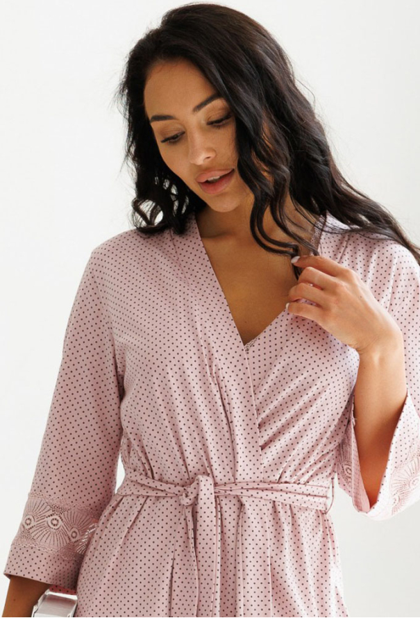 Халат жіночий бавовна Lila Roksana 1368-16717 фото