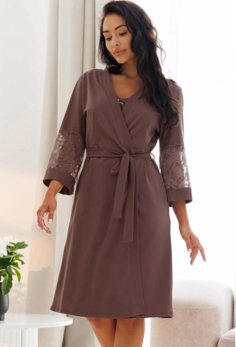 Халат женский хлопок Объятия Roksana 1763-12307