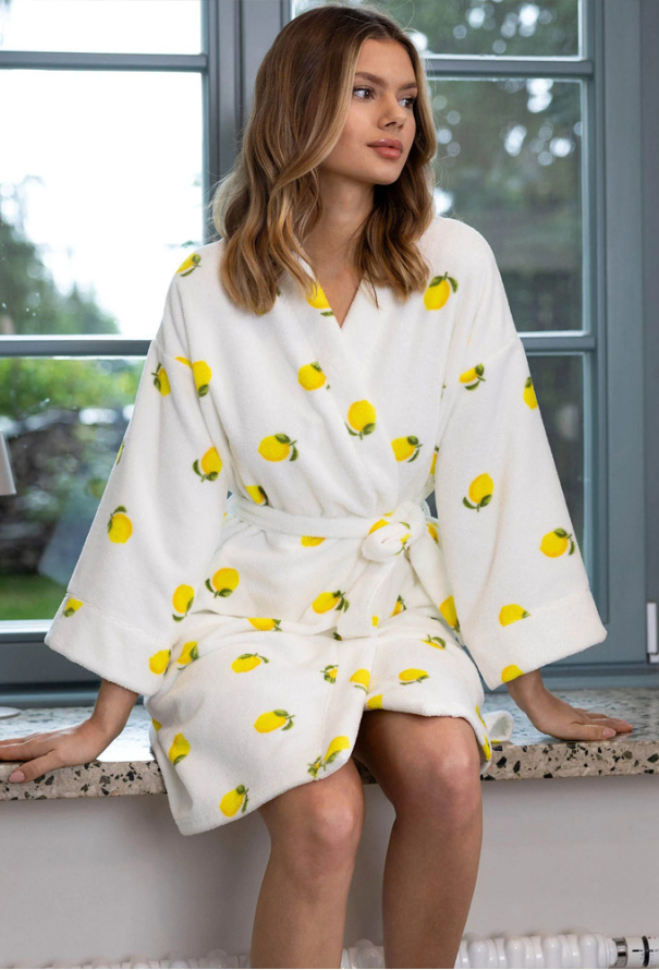 Халат женский махровый Lemons Sensis 08-887-3 фото