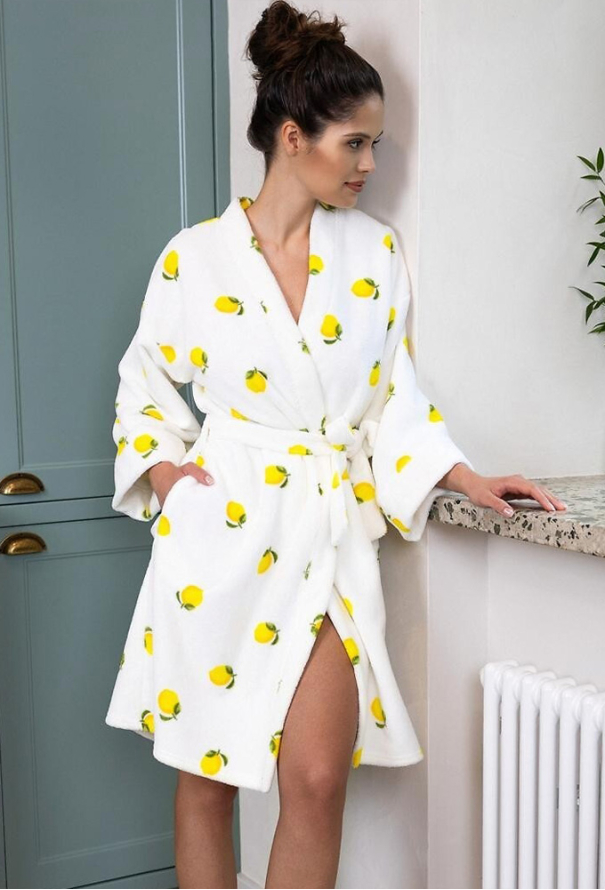 Халат женский махровый Lemons Sensis 08-887-3 фото