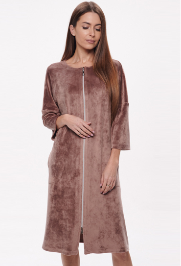 Халат женский велюровый Wiktoria 1200K