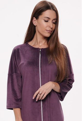 Халат женский велюровый Wiktoria 1200SL