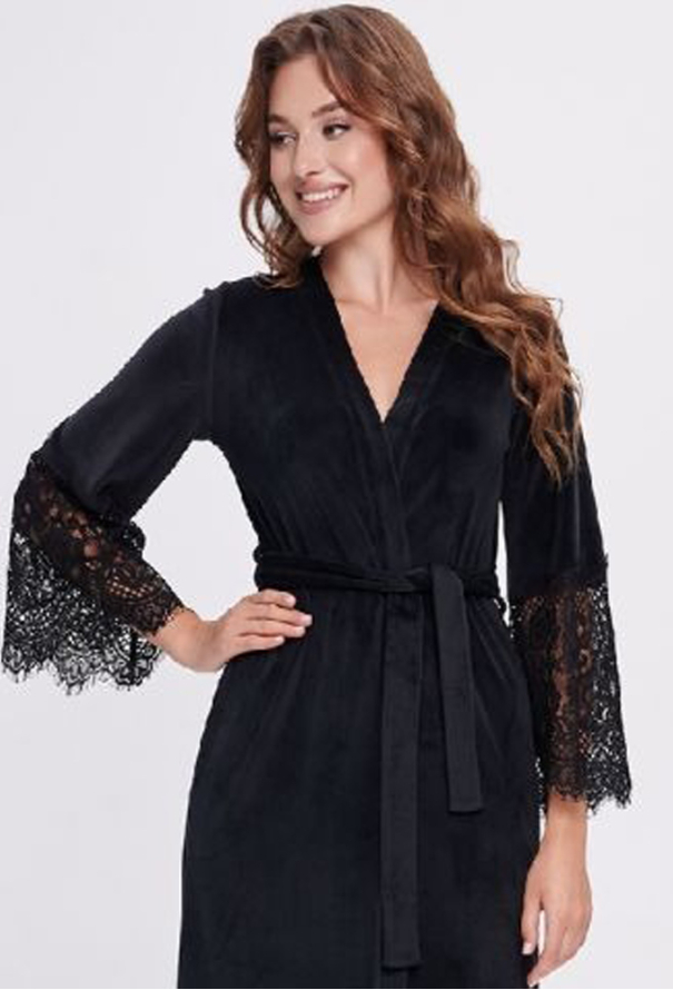 Халат жіночий велюровий Shato 1931BL