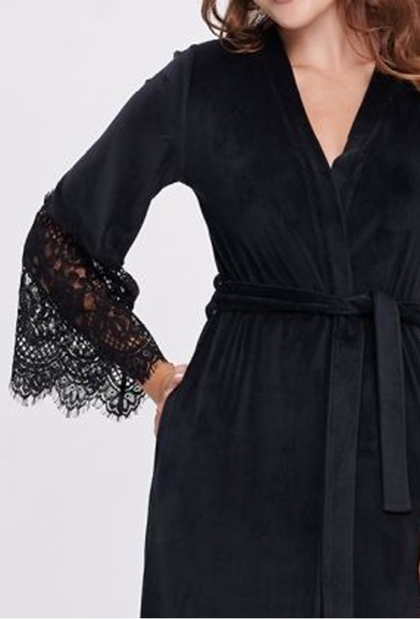 Халат жіночий велюровий Shato 1931BL