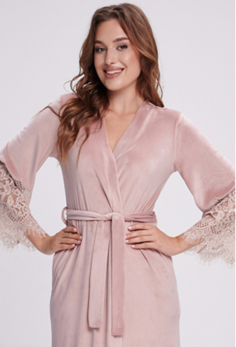 Халат жіночий велюровий Shato 1931PD