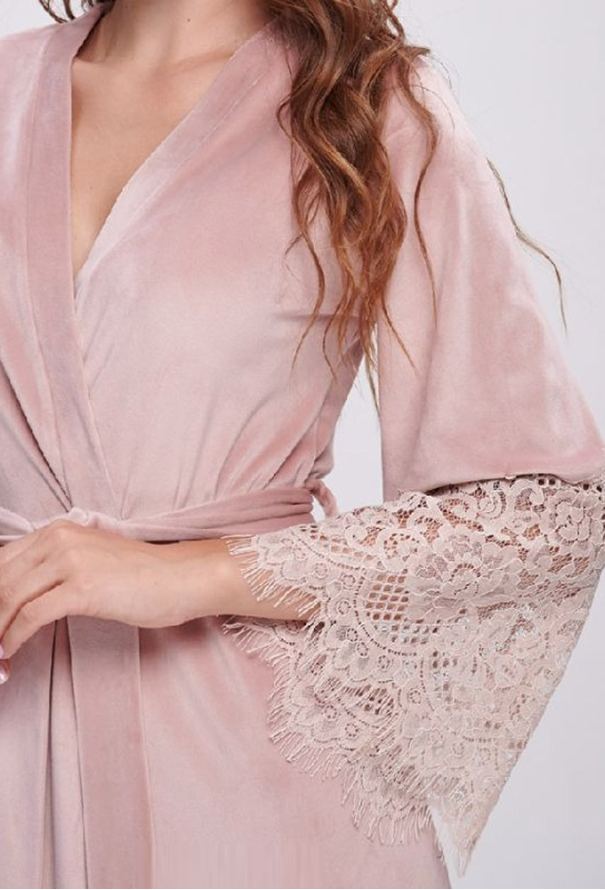 Халат жіночий велюровий Shato 1931PD фото