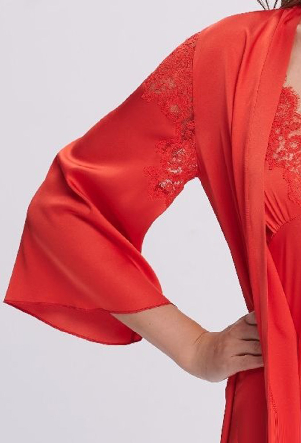 Халат жіночий шовковий Shato 2700/1KR фото