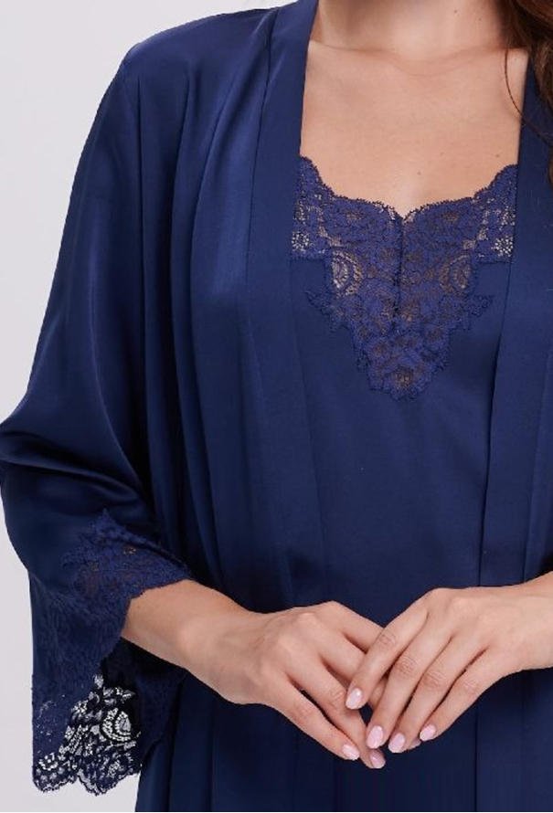 Халат жіночий шовковий Shato 2701/1 фото