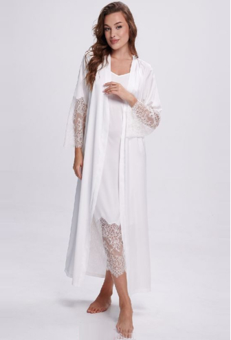 Халат жіночий шовковий Shato 2702/1E