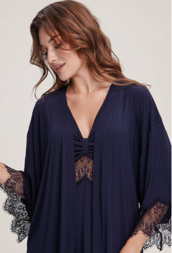 Халат женский вискоза Shato 2710/1NB