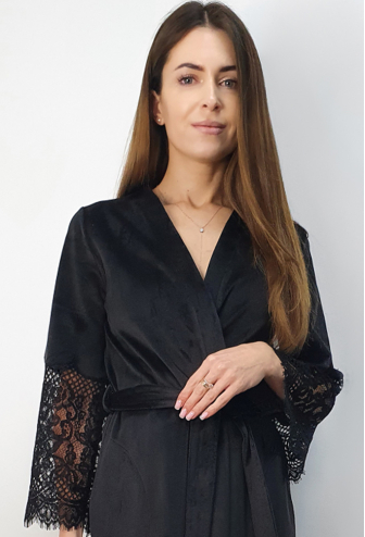 Халат женский велюровый Shato 2725BL