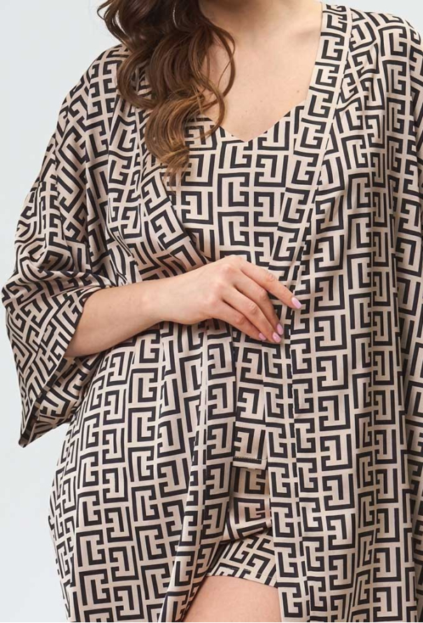 Халат жіночий шовковий Shato 2809/1 фото