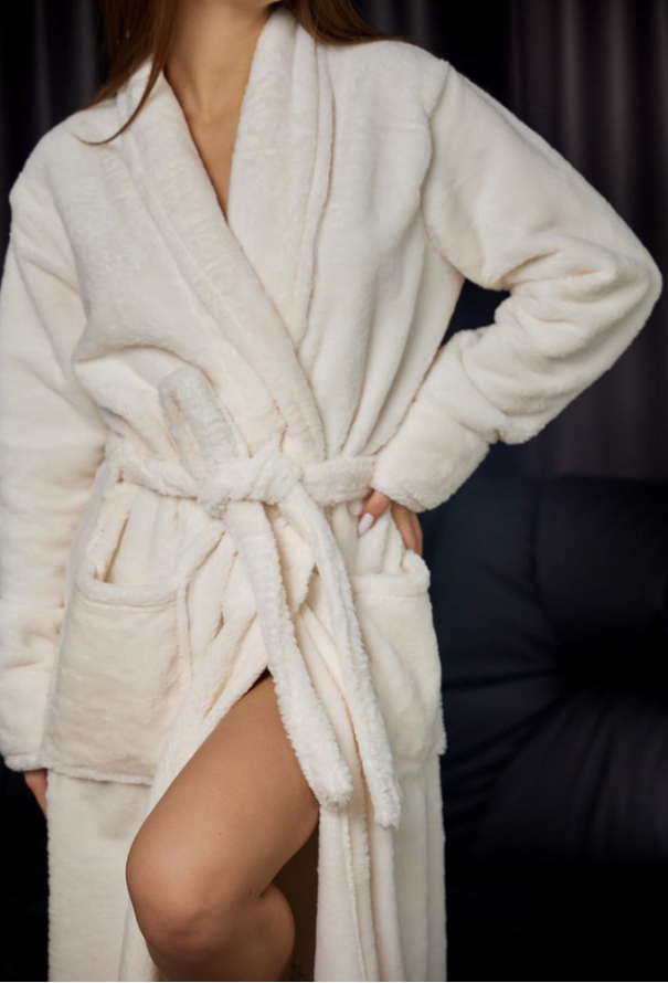 Халат жіночий велсофт Tomiko 1020KR фото