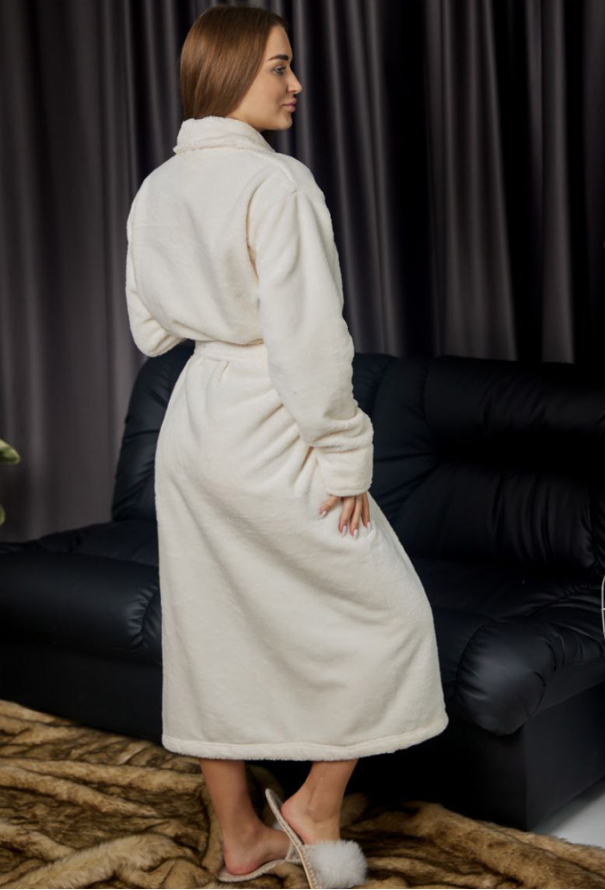 Халат жіночий велсофт Tomiko 1020KR фото