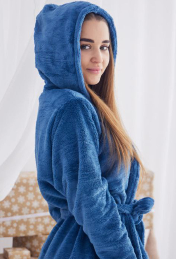 Халат женский велсофт Tomiko 1026DJ фото