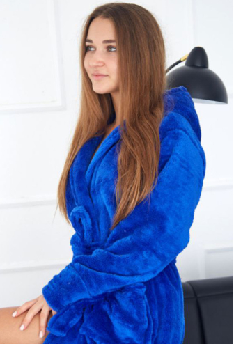 Халат жіночий велсофт Tomiko 1026EL