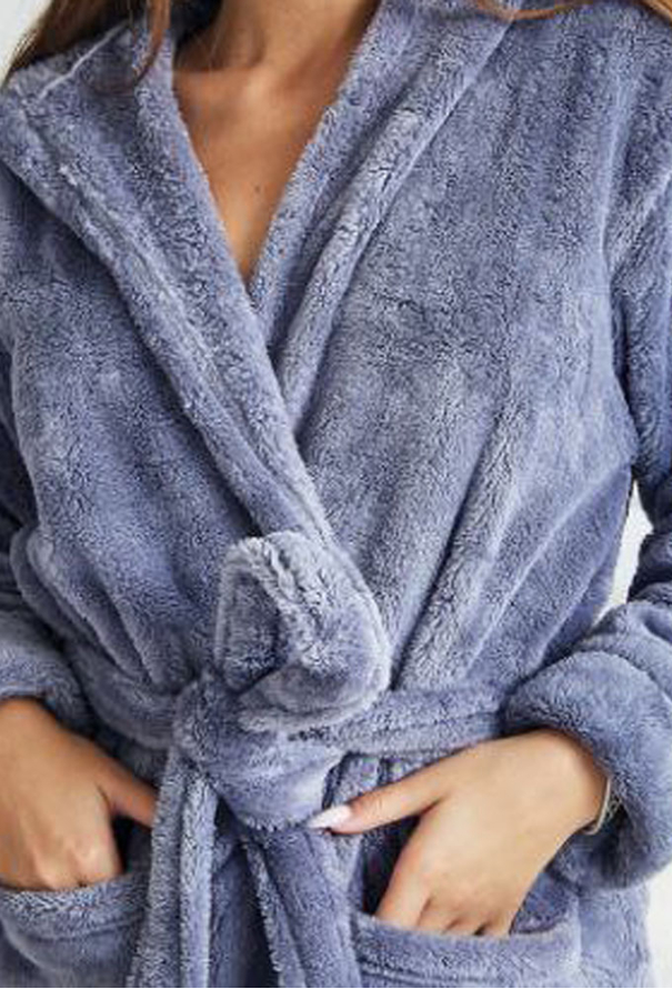 Халат женский велсофт Tomiko 1026S фото