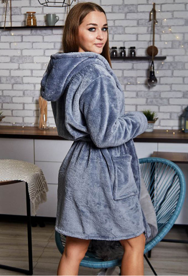 Халат женский велсофт Tomiko 1026S фото